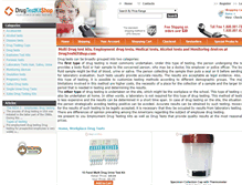 Tablet Screenshot of drugtestkitshop.com
